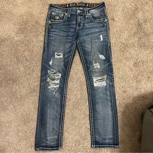 rock revival men’s jeans